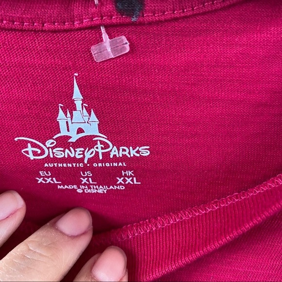 Disney- Tinkerbell magenta hot pink graphic top - Picture 7 of 8